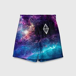 Шорты детские The Sims space game, цвет: 3D-принт