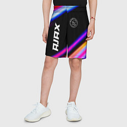 Шорты детские Ajax speed game lights, цвет: 3D-принт — фото 2