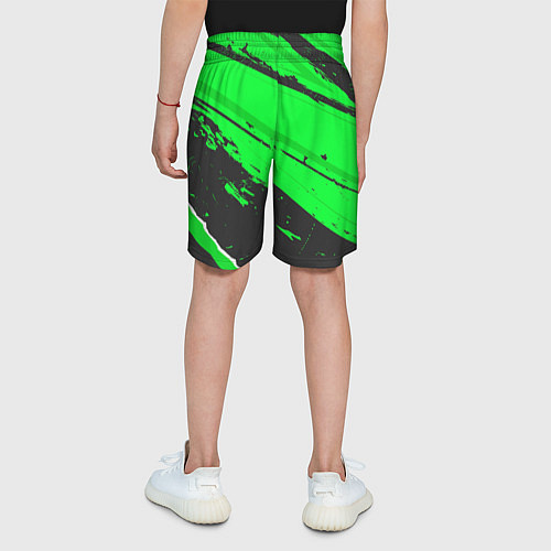 Детские шорты Changan sport green / 3D-принт – фото 4
