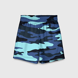 Шорты детские Камуфляж спецназа, цвет: 3D-принт