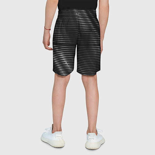 Детские шорты Hitman metal game lines / 3D-принт – фото 4