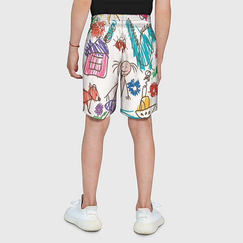 Детские шорты Детский принт / 3D-принт – фото 4