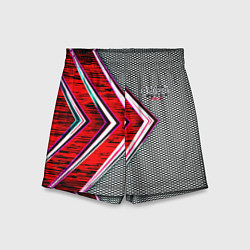 Шорты детские Audi sport geometry car, цвет: 3D-принт
