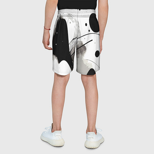 Детские шорты Нейросеть создала пейзаж / 3D-принт – фото 4