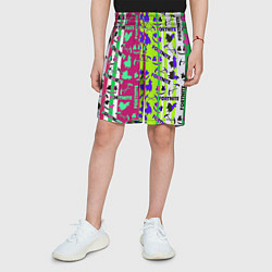 Шорты детские Fortnite epic pattern, цвет: 3D-принт — фото 2