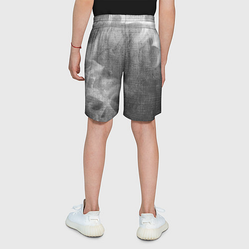 Детские шорты Dark Souls - grey gradient вертикально / 3D-принт – фото 4