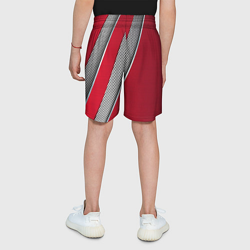 Детские шорты Mercedes carbon / 3D-принт – фото 4