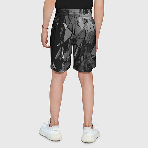 Детские шорты Битое стекло / 3D-принт – фото 4