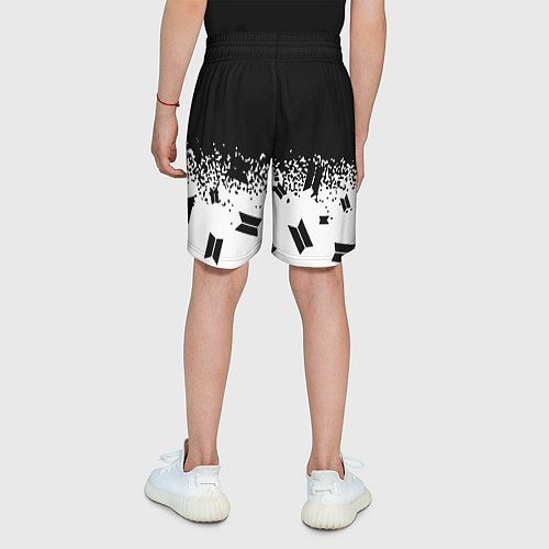 Детские шорты Marshmello dj pattern краски / 3D-принт – фото 4