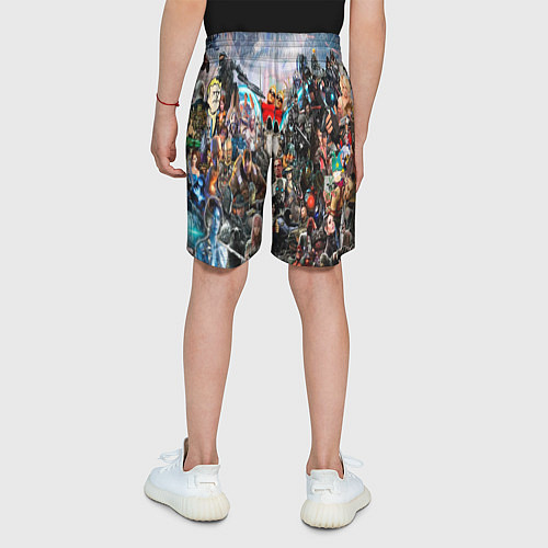 Детские шорты Коллекция мастера игры / 3D-принт – фото 4