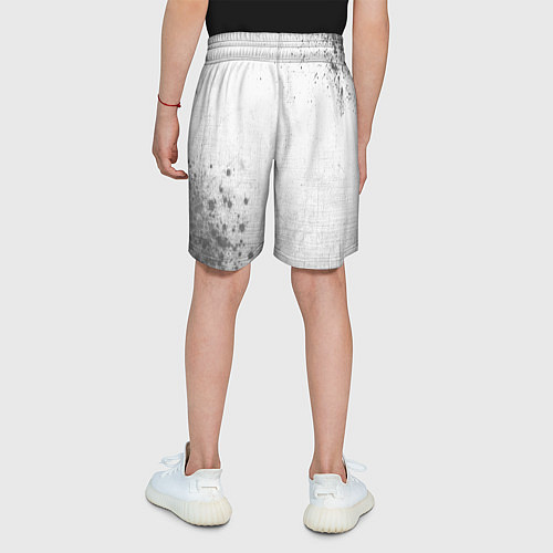 Детские шорты Sporting - white gradient вертикально / 3D-принт – фото 4