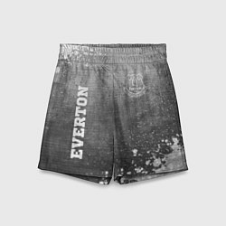 Детские шорты Everton - grey gradient вертикально