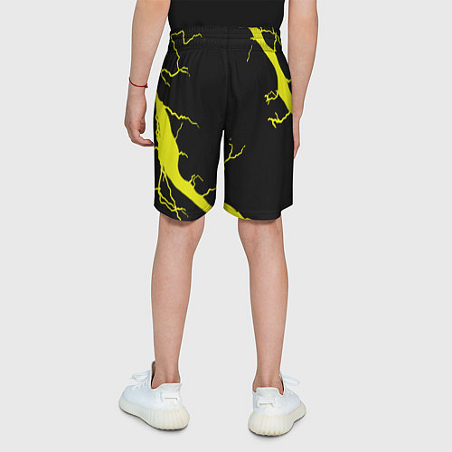 Детские шорты Россия шторм герб / 3D-принт – фото 4