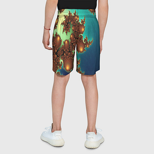 Детские шорты Психоделика абстракция / 3D-принт – фото 4