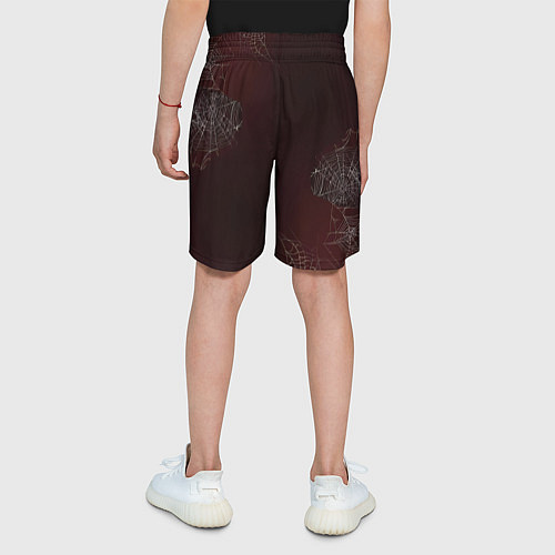 Детские шорты Паук тарантул на паутине / 3D-принт – фото 4