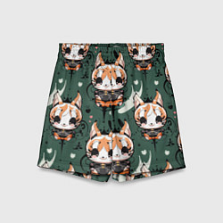 Шорты детские Анимешный лис фенек, цвет: 3D-принт