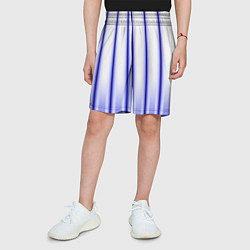 Шорты детские Striped suit, цвет: 3D-принт — фото 2