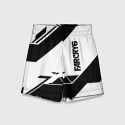 Шорты детские Farcry6 геометрия полосы, цвет: 3D-принт