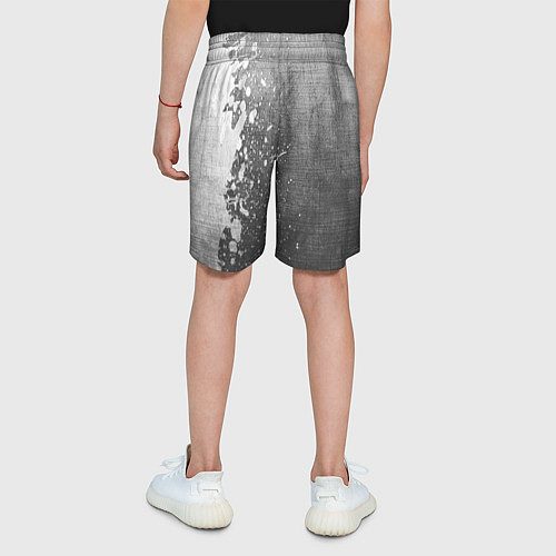 Детские шорты Lyon - grey gradient по-вертикали / 3D-принт – фото 4