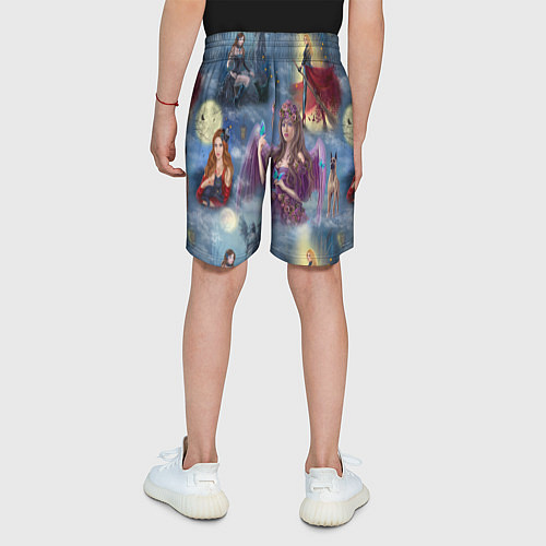 Детские шорты Ведьмы и волшебницы / 3D-принт – фото 4