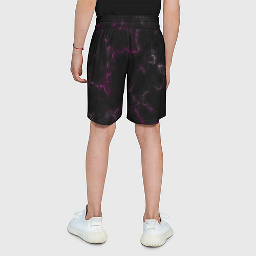 Детские шорты Black pink / 3D-принт – фото 4