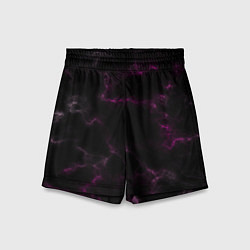 Шорты детские Black pink, цвет: 3D-принт