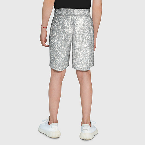 Детские шорты Серебро / 3D-принт – фото 4
