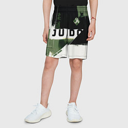 Шорты детские Время дзюдо, цвет: 3D-принт — фото 2