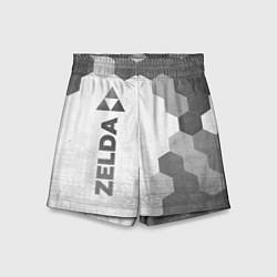 Шорты детские Zelda - white gradient по-вертикали, цвет: 3D-принт