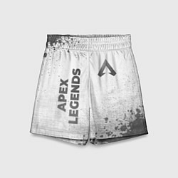 Шорты детские Apex Legends - white gradient вертикально, цвет: 3D-принт