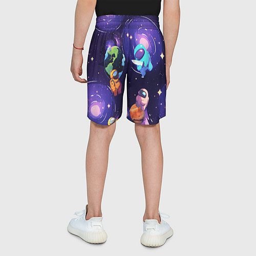 Детские шорты Among Us космос / 3D-принт – фото 4