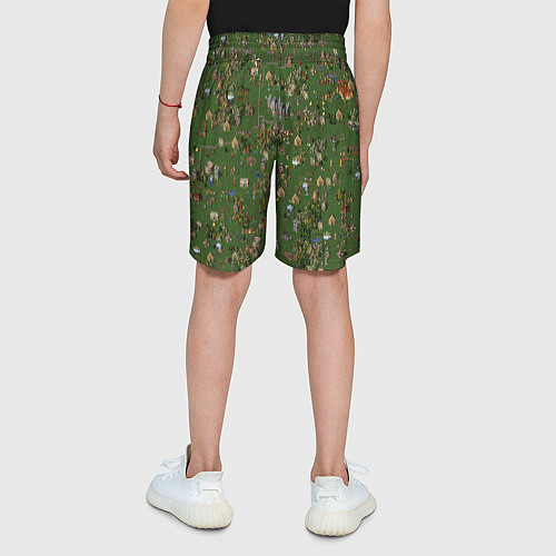 Детские шорты Земли Замка - Герои 3 / 3D-принт – фото 4