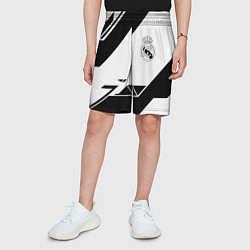 Шорты детские Real Madrid geometry, цвет: 3D-принт — фото 2