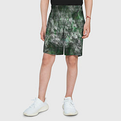 Шорты детские Абстракция - acid boom, цвет: 3D-принт — фото 2