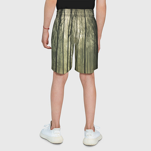 Детские шорты Чарующий лес / 3D-принт – фото 4