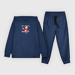 Костюм хлопковый детский Washington Capitals Hockey, цвет: тёмно-синий