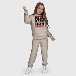 Костюм хлопковый детский Run Вася Run, цвет: миндальный — фото 2