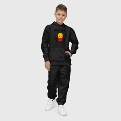 Костюм хлопковый детский ROBLOX, цвет: черный — фото 2