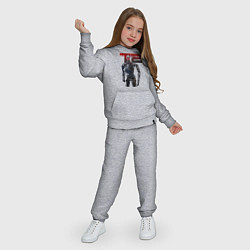 Костюм хлопковый детский Terminator 2 - T800, цвет: меланж — фото 2