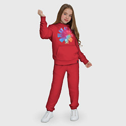 Костюм хлопковый детский RHCP Color, цвет: красный — фото 2