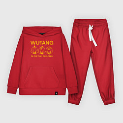 Костюм хлопковый детский Wu-Tang Childrens, цвет: красный