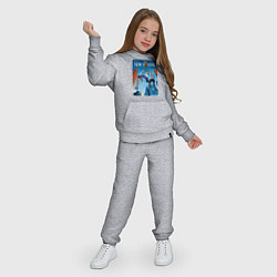 Костюм хлопковый детский Обложка журнала New Yorker, цвет: меланж — фото 2