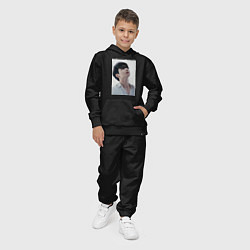 Костюм хлопковый детский Принц JK, цвет: черный — фото 2