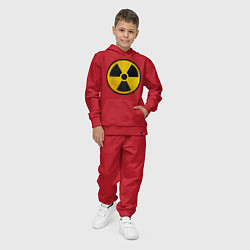 Костюм хлопковый детский Atomic Nuclear, цвет: красный — фото 2