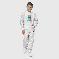 Костюм хлопковый детский Terminator art, цвет: белый — фото 2