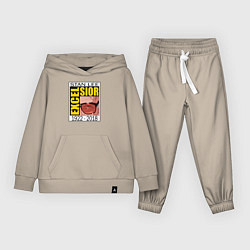 Костюм хлопковый детский Stan Lee legend, цвет: миндальный