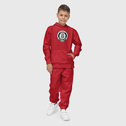 Костюм хлопковый детский Juventus club, цвет: красный — фото 2