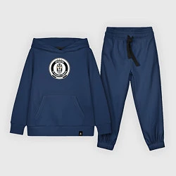 Костюм хлопковый детский Juventus club, цвет: тёмно-синий