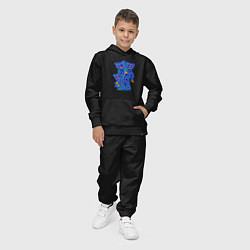 Костюм хлопковый детский Компания Хагги Вагги, цвет: черный — фото 2
