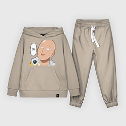 Костюм хлопковый детский Saitama - Okey, цвет: миндальный